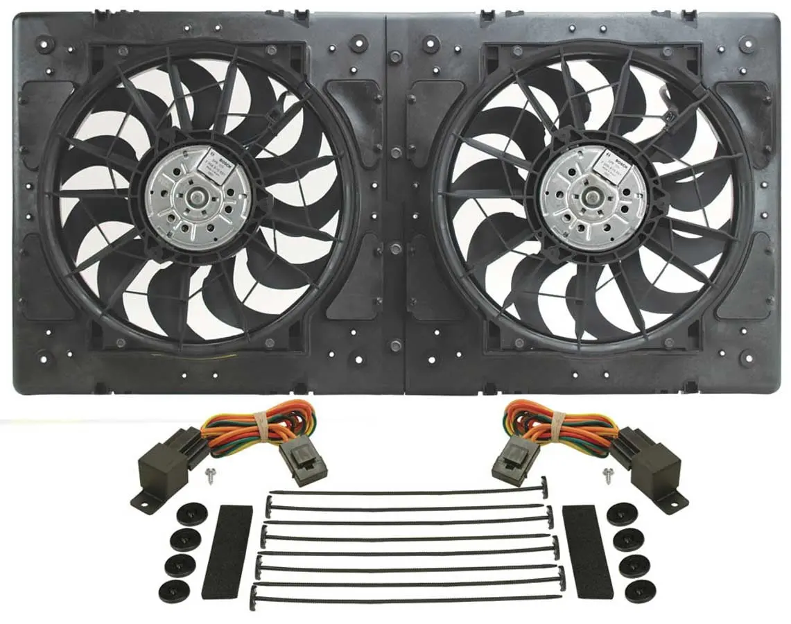 12In Dual High Output Rad Fans Puller 1
