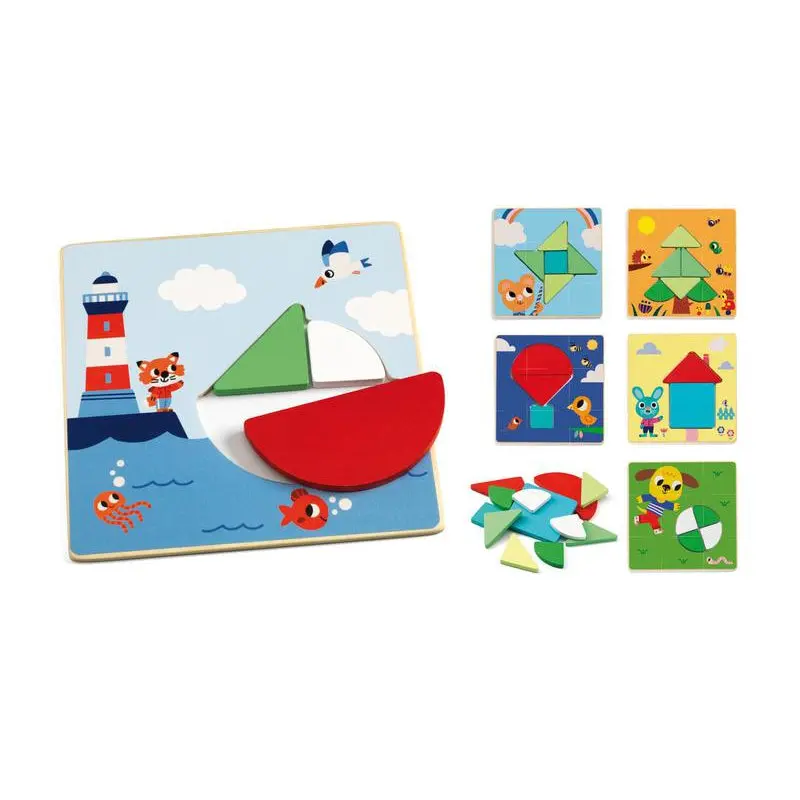 Tangramini Wood Puzzle 1