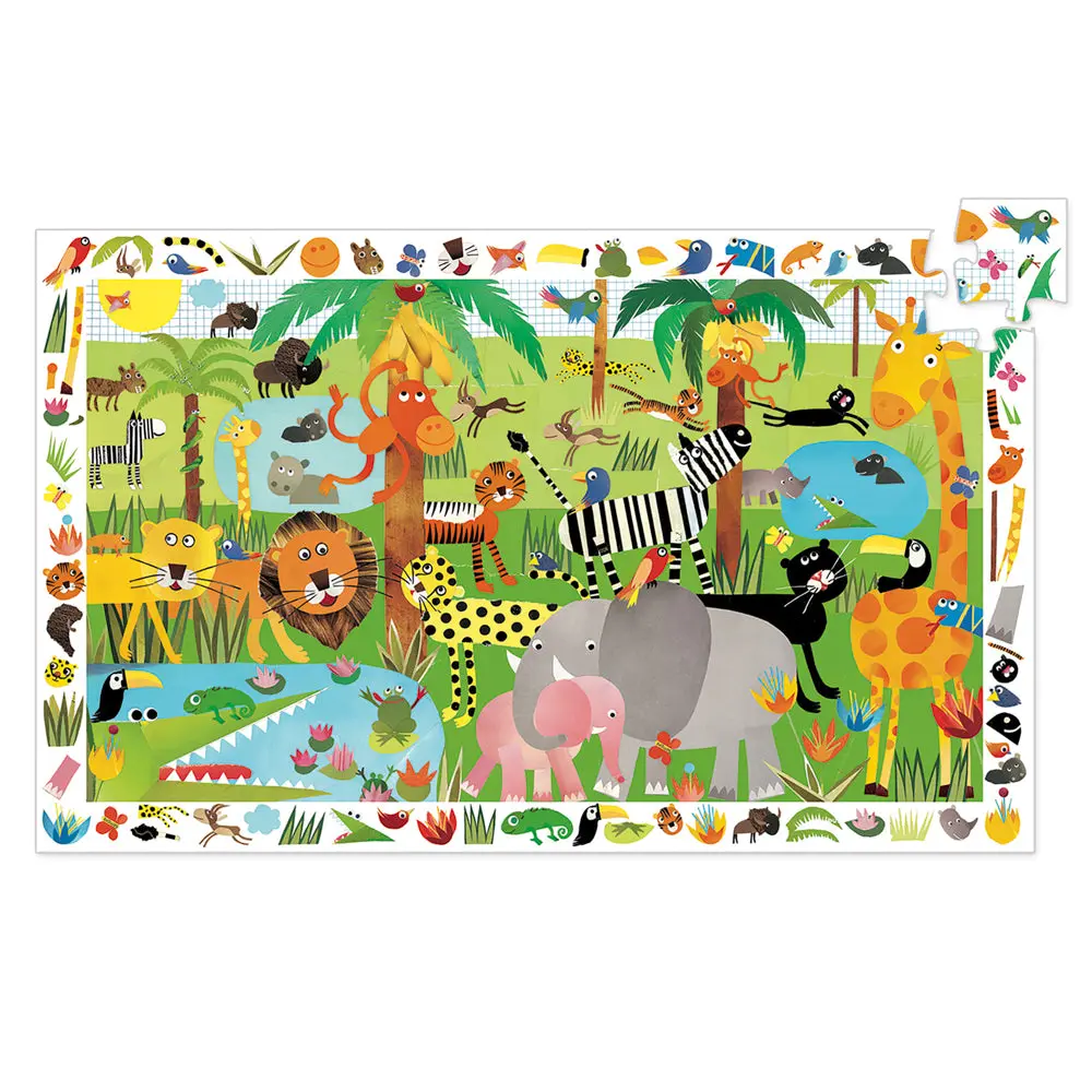 Jungle 35Pc Observation Puzzle 1