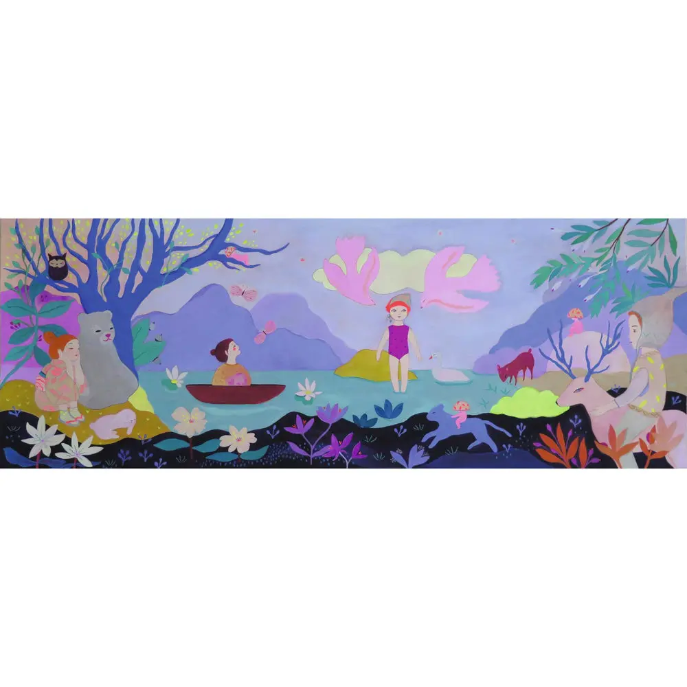 Children's Lake 100Pc Gallery Puzzle With Poster 1