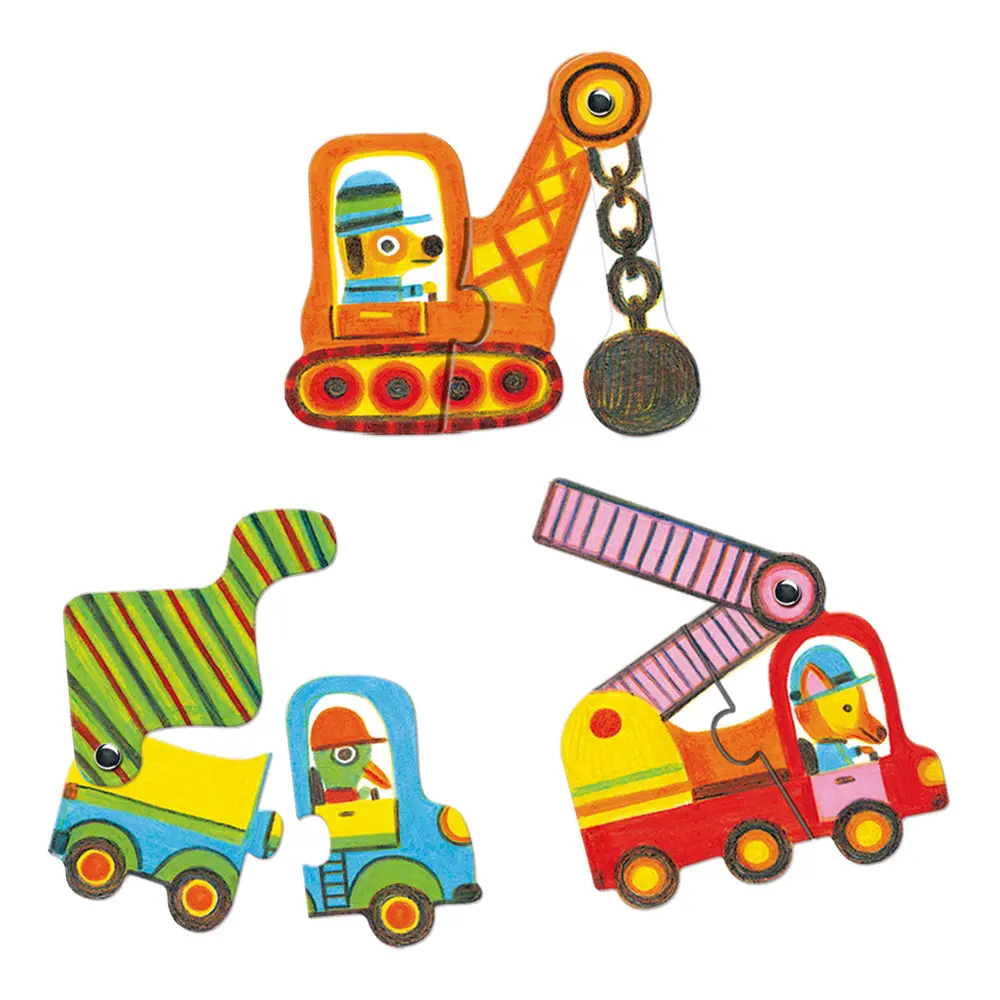 Duo Vehicles 12Pc Puzzle 1