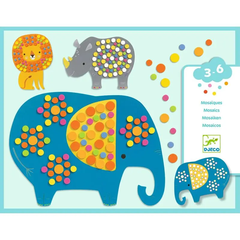 Soft Jungle Mosaic 1