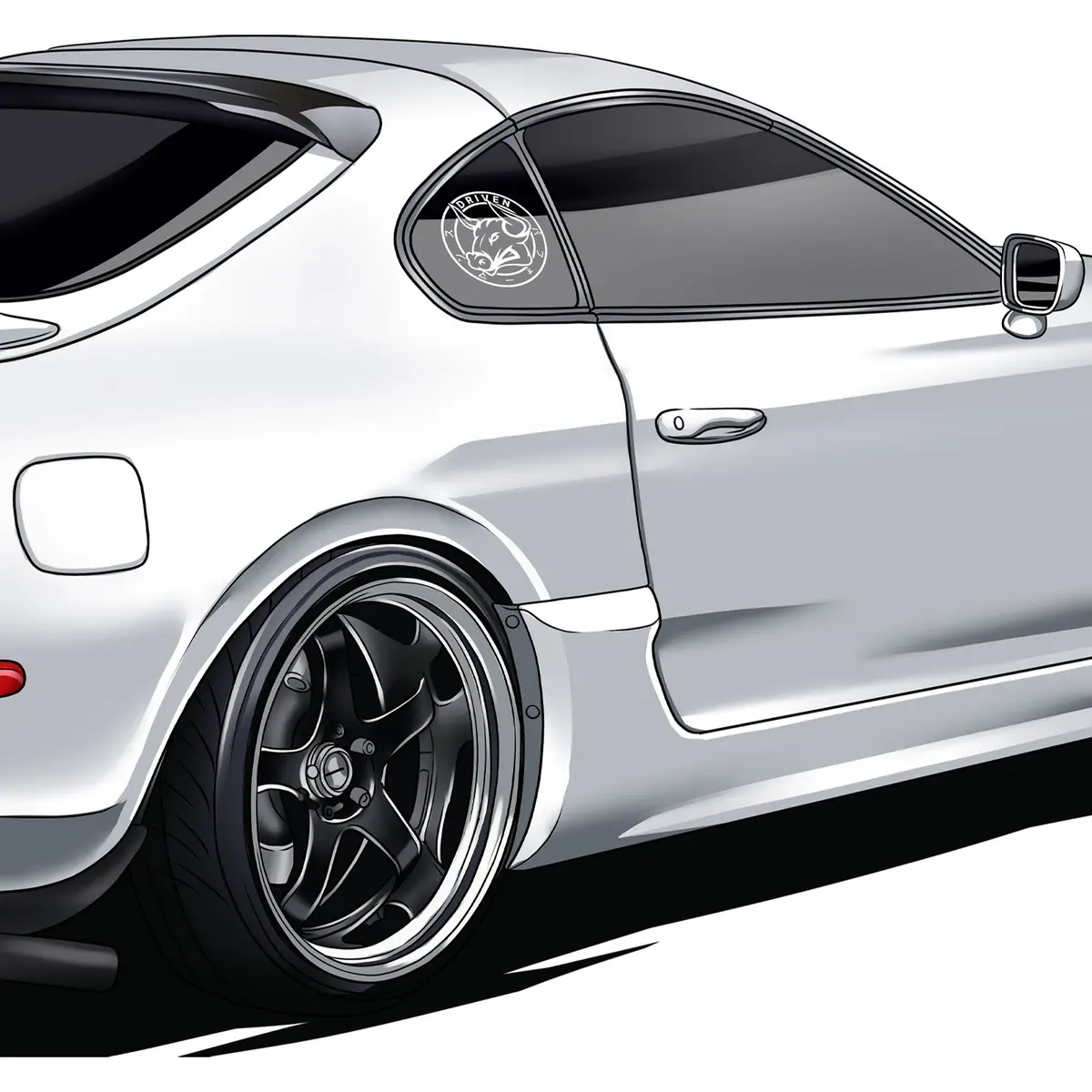 Bull Boost Driven Vinyl Window Sticker | 20 Entries 1