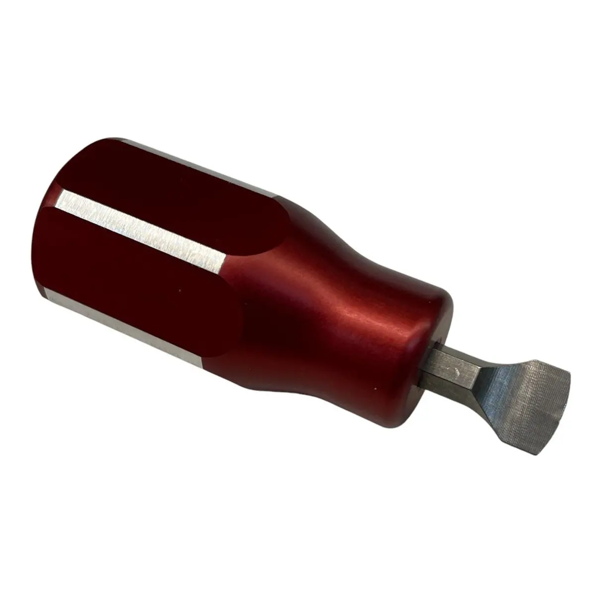 Drs-4000-1Red - Drs Quarter Turn Tool For 5/16 & 7/16 Slotted Head Dzus Fasteners - Red Handle 1