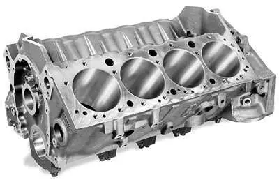 Dart Little M Block Small Block Chevy 4.000 Bore / 350 Mains (Billet Main Caps) 1