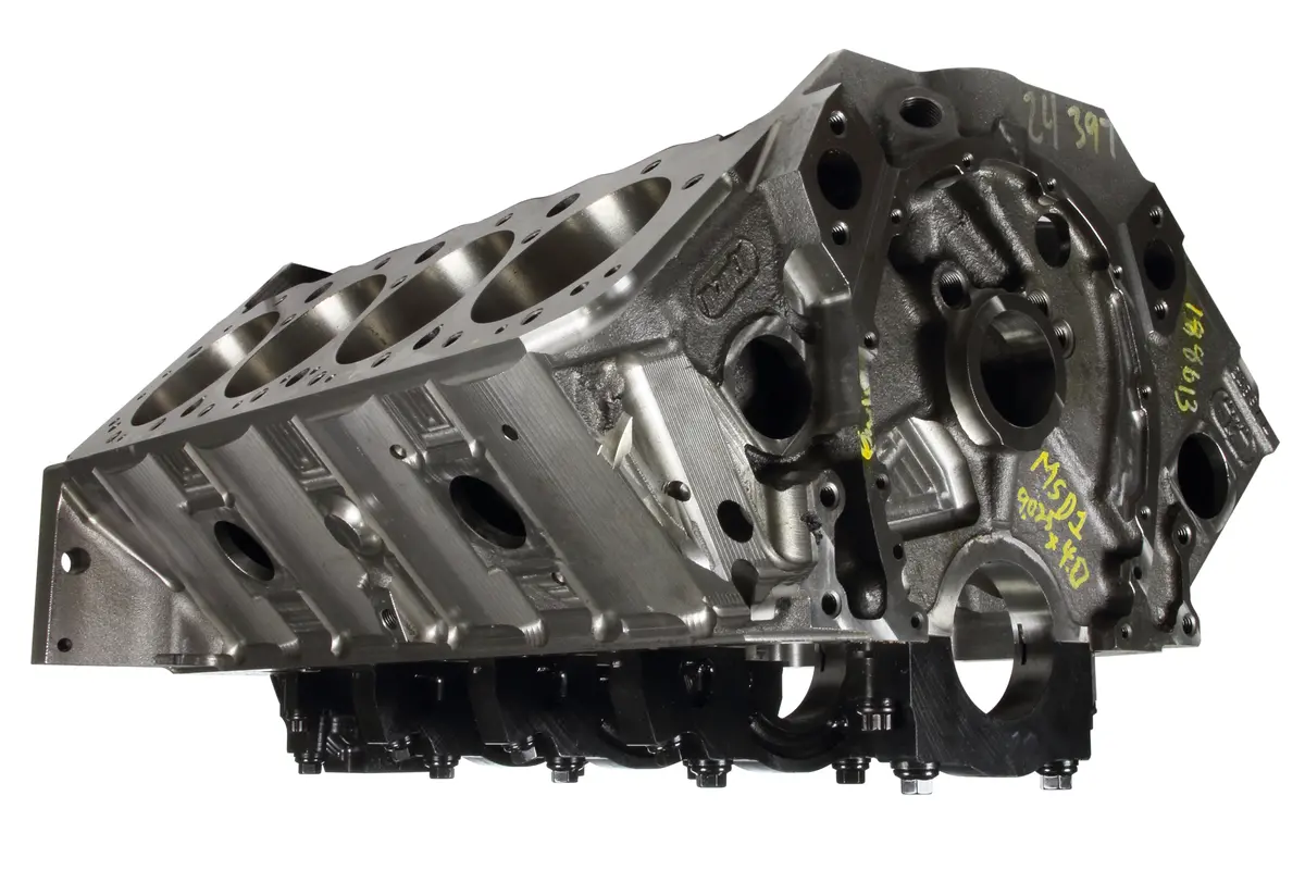 Dart Little M Block Small Block Chevy 4.000 Bore / 350 Mains (Lightened Block) 1