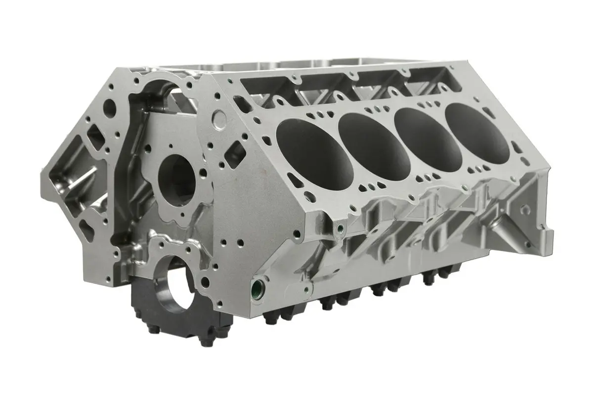 Dart Ls Next Iron Block 4.000 Bore / 9.240 Deck With Steel Main Caps 1