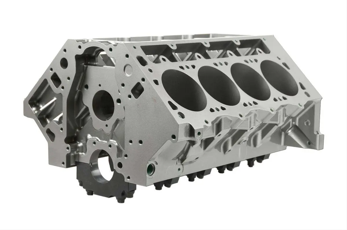 Dart Ls Next Iron Block 4.125 Bore / 9.240 Deck With Steel Main Caps 1