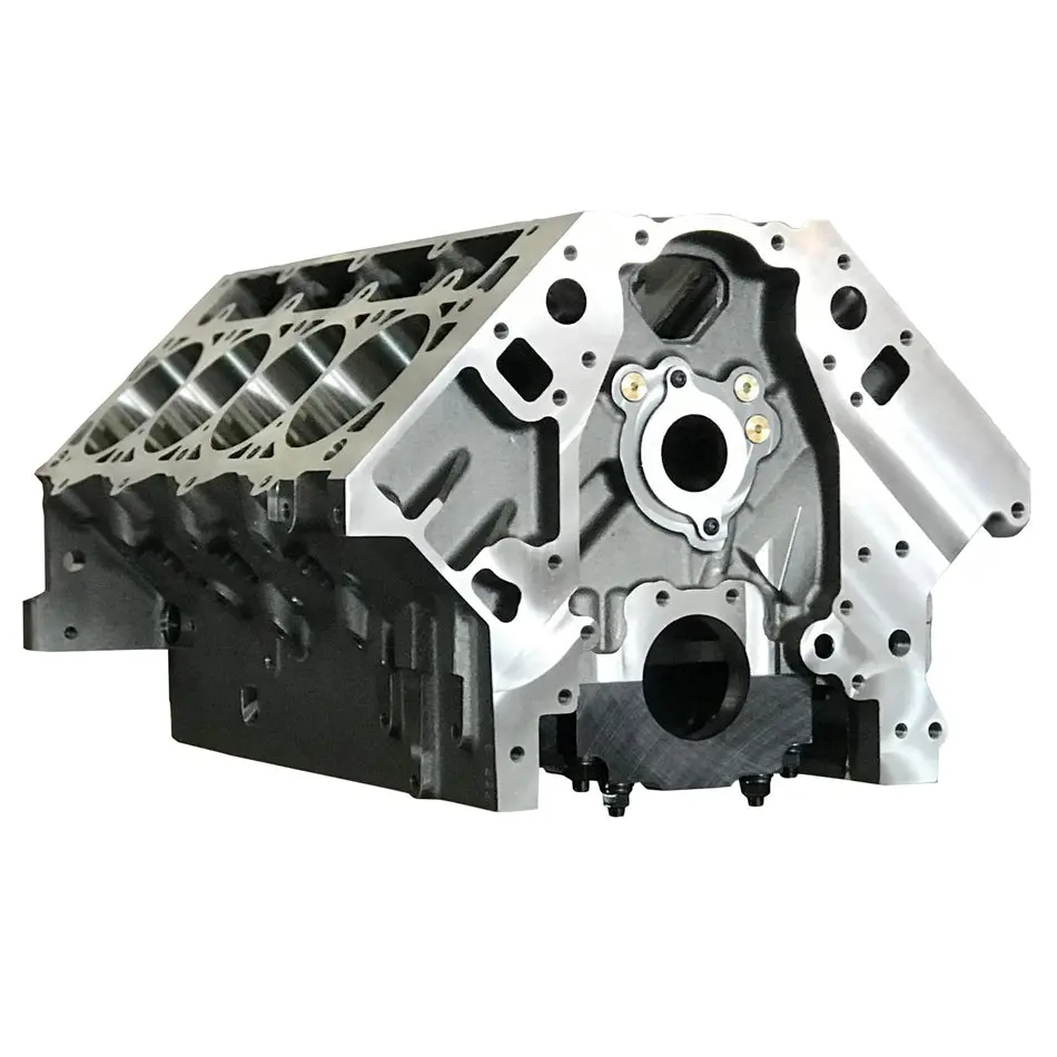 Dart Ls Shp Pro Iron Block 4.125 Bore / 9.240 Deck With Steel Main Caps 1