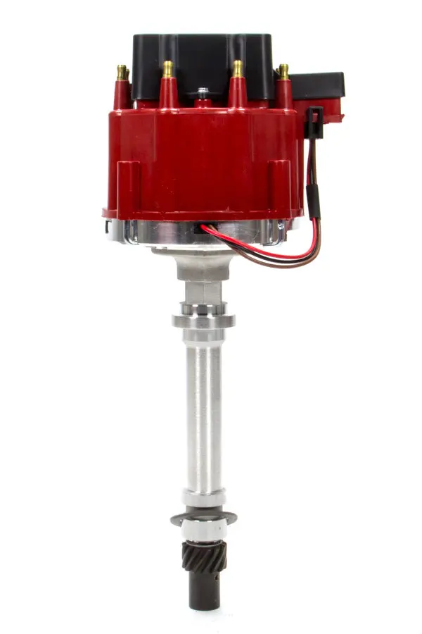 Racing Distributor Sbc Red Cap W/O Vacuum Adv 1