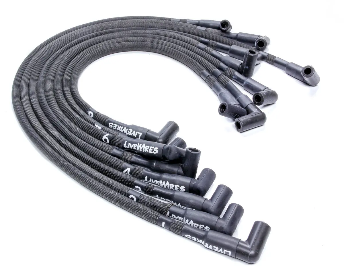 Live Wires Sbc Over V/C Hei 90 Deg Black 1