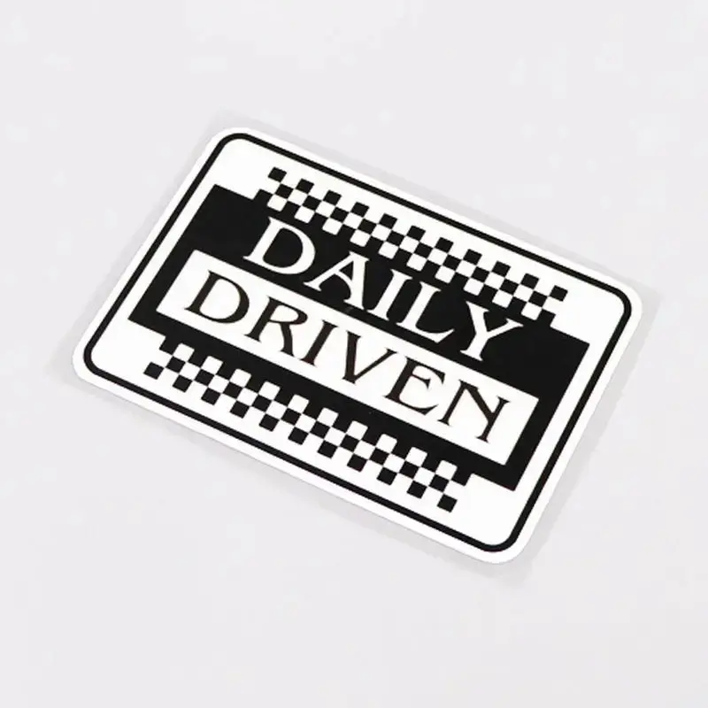Daily Driven Sticker 1