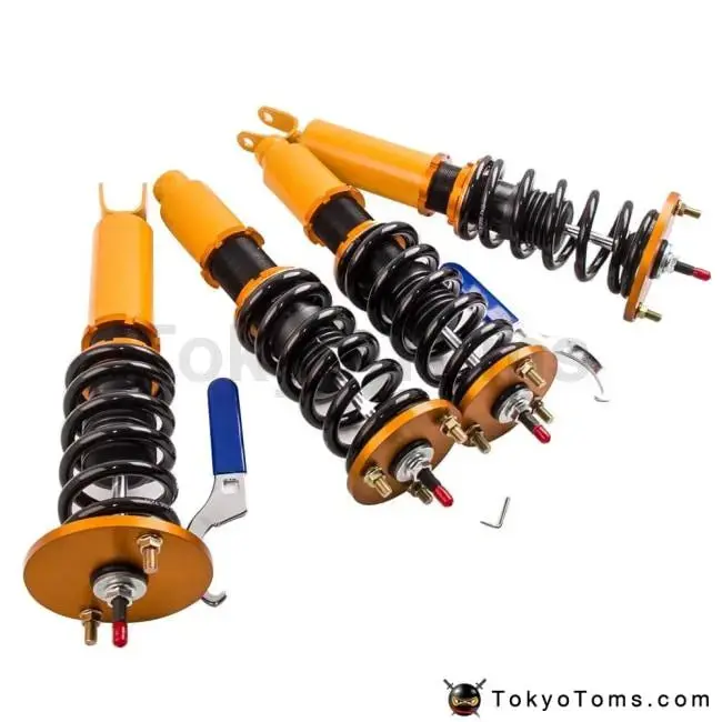 Damper Adjustable Coilover Kits For Honda Accord 90-97 Shock Absorbers Struts Coilovers Suspension 90 1991 1992 1993 1994 95-97 1