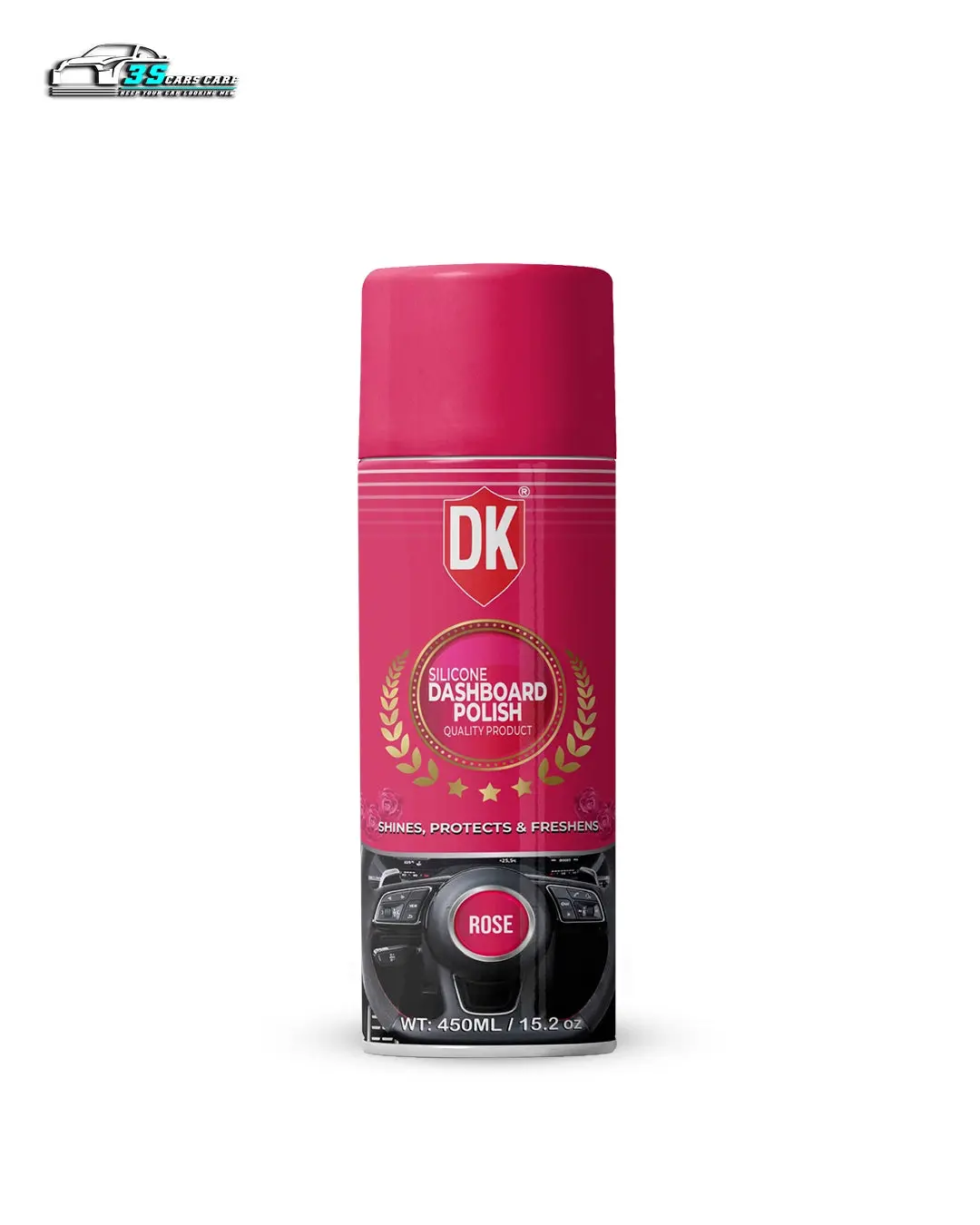Silicone Dashboard Polish - Rose - Dk 1
