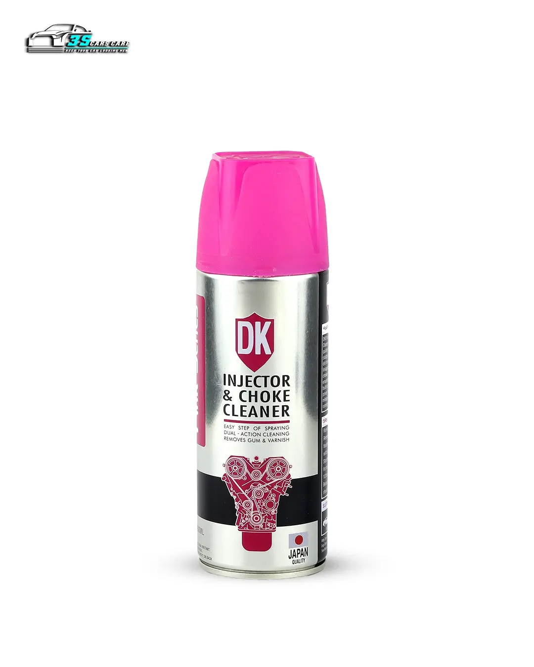Injector & Choke Cleaner 450Ml – Dual Action Spray | Japan Quality | Gum & Varnish Remover | Dk Pink Series 1