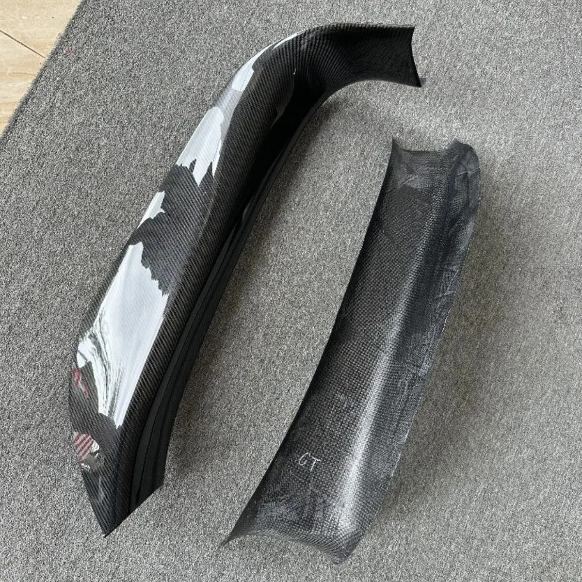 Carbon Fiber Interior Door Sill Covers For Mclaren Gt 1