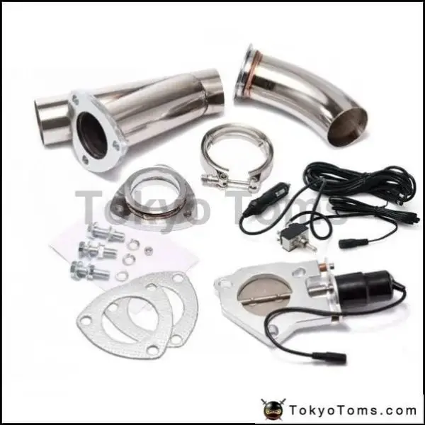 2.5" Electric Cutout/E-Cut Out Valve System W/O Switch For Exhaust Catback/Downpipe For Bmw E60 1