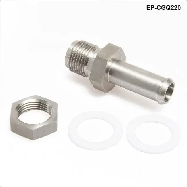 Car Fitting 5/8"Hose W/N Welding Turbo Oil Pan Return / Drain Plug Adapter 1