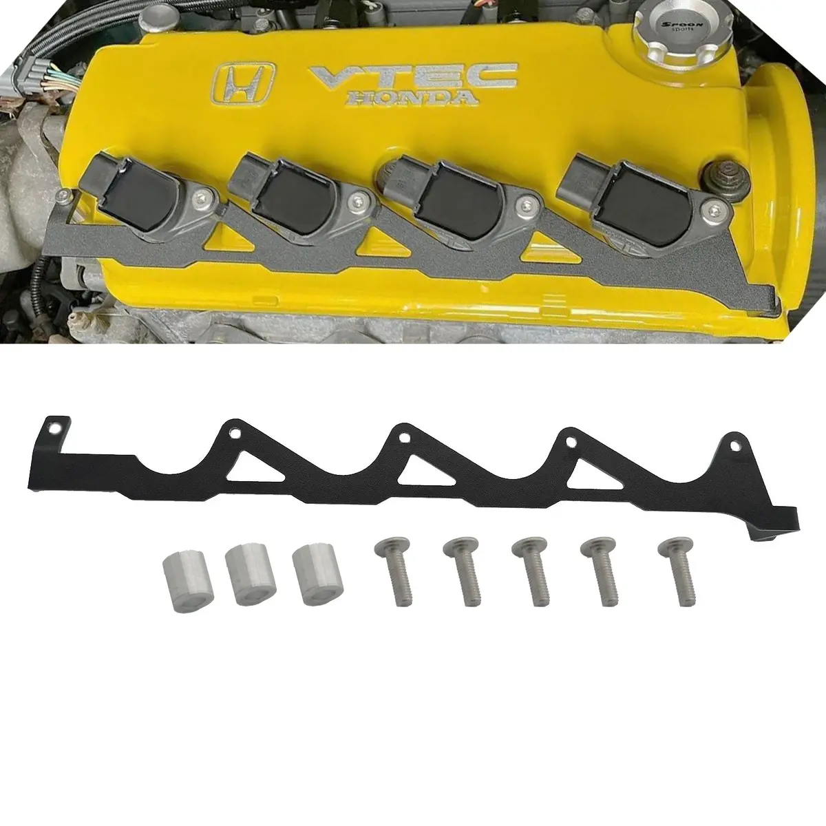 K Series Spark Plug Coil Adapter Bracket For D Series D15 D16 D17 Crx Ef Ek Eg Del Sol 1