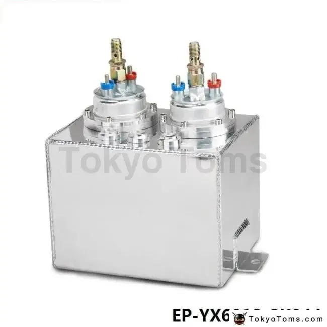 Dual High-Pressure Fuel Pump Conventionally Plumbed In Series With Surge Tanks 1