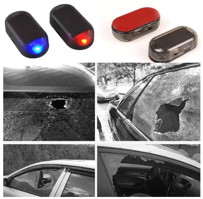 Dummy Car Alarm Led Solar Powered 1