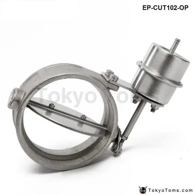 Vacuum Activated Exhaust Cutout / Dump 102Mm Open Style For Vw Golf 5 1