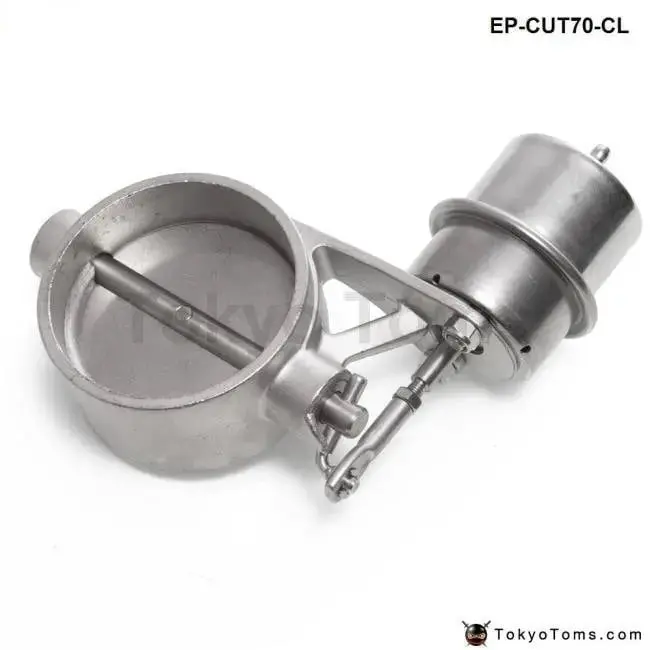 Vacuum Activated Exhaust Cutout / Dump 70Mm Close Style Pressure: About 1 Bar For Bmw E34 1