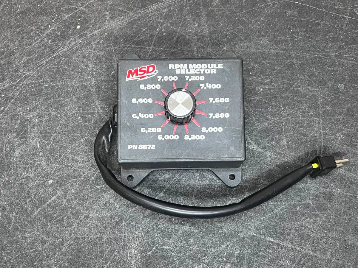 Msd Rpm Module 6,000 - 8,200 1