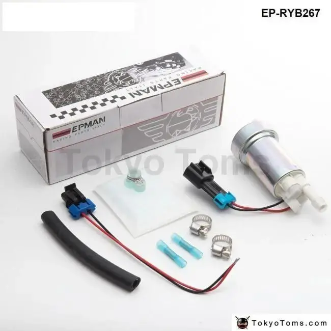 E85 Racing High Performance Internal Fuel Pump 450Lph F90000267 Install Kit F90000267 1