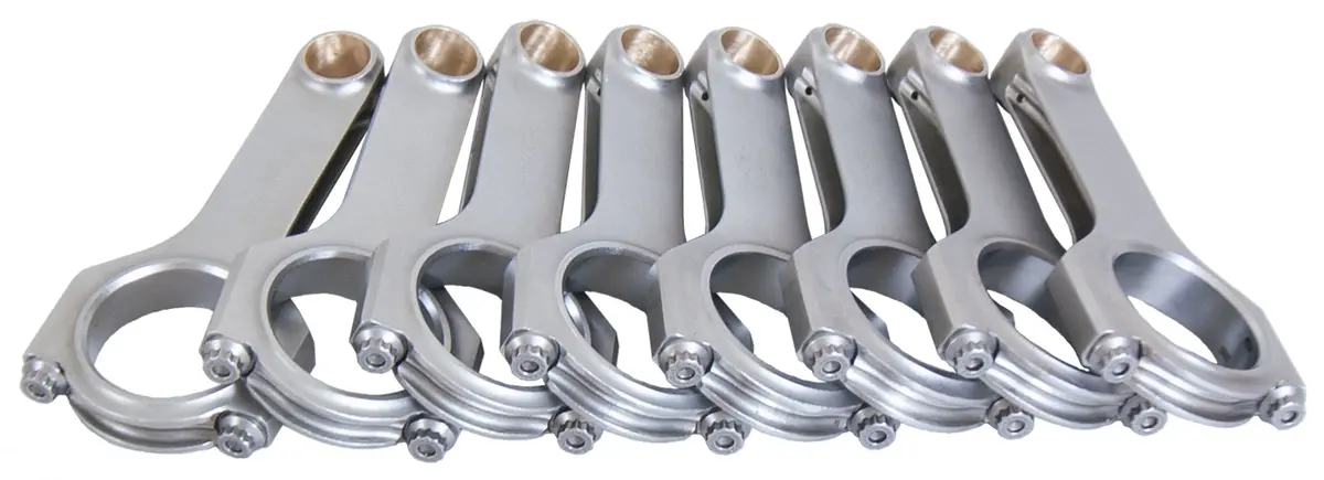 Eagle Sbf 4340 Forged H-Beam Rods 5.400 W/2.123 Pin 1