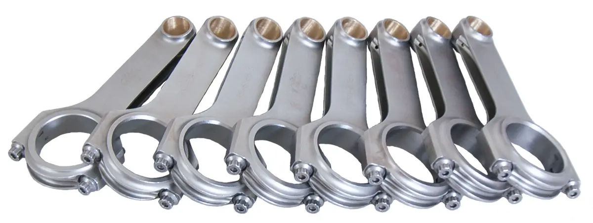 Eagle Bbc 4340 Forged H-Beam Rods 6.385 1