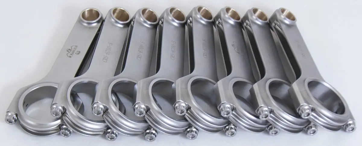 Eagle Bbc 4340 Forged H-Beam Rods 6.700In W/L19 Bolts 1