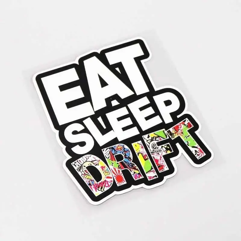 Eat Sleep Drift Stickers Bomb Jdm Decal Sticker 1