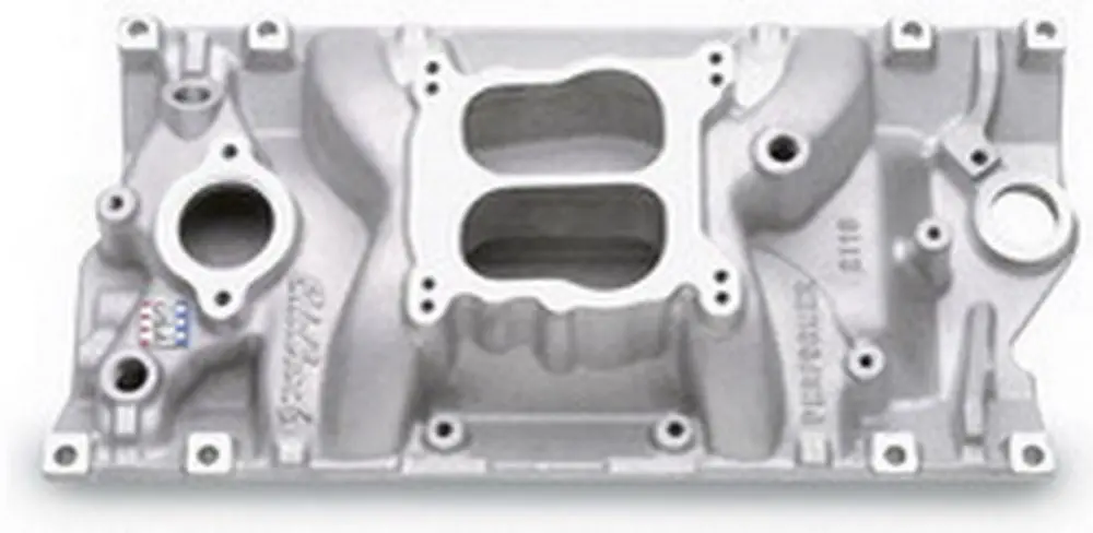 Edelbrock Sbc 262-400 Vortec Performer Intake Manifold For Vortec Heads 1