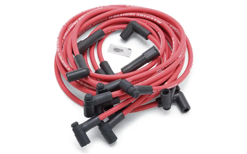 Edelbrock Max Fire Plug Wire Set Sbc W/Hei 90 Degree Red 1