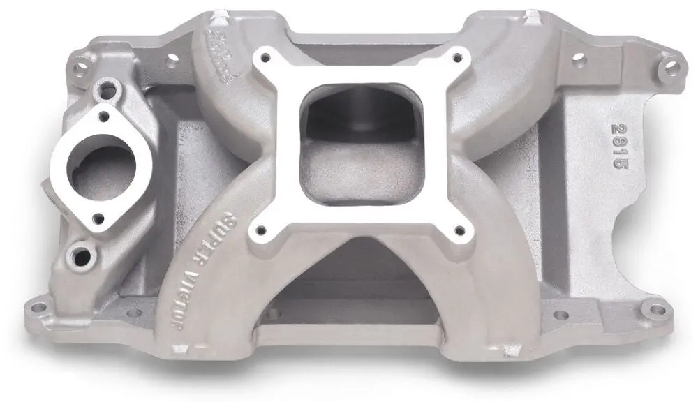 Edelbrock Sbm 318-360 Super Victor Intake Manifold 1