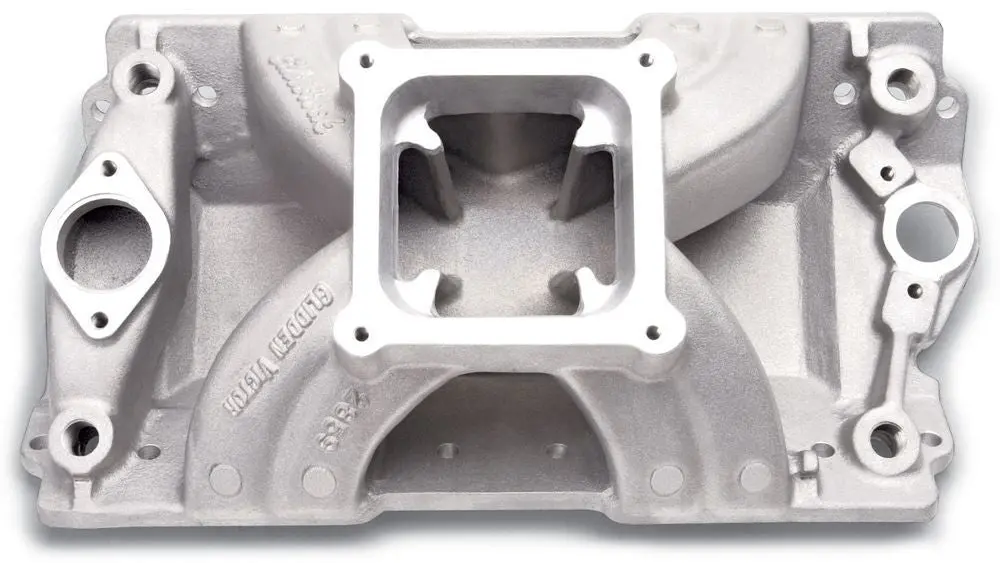 Edelbrock Sbc 18 Degree Victor Intake Manifold (4500 Flange) 1