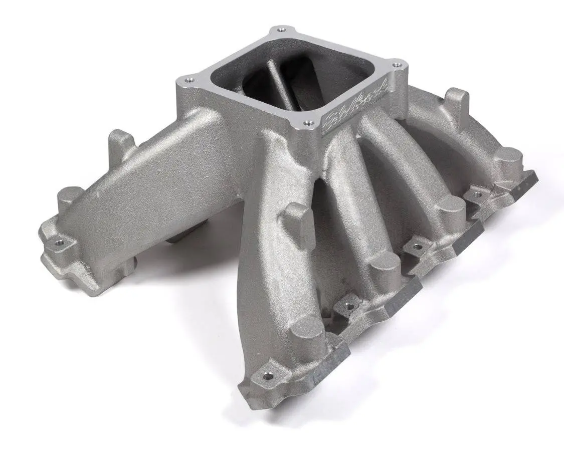 Edelbrock Ls7 4500 Super Victor Carbureted Intake Manifold 1