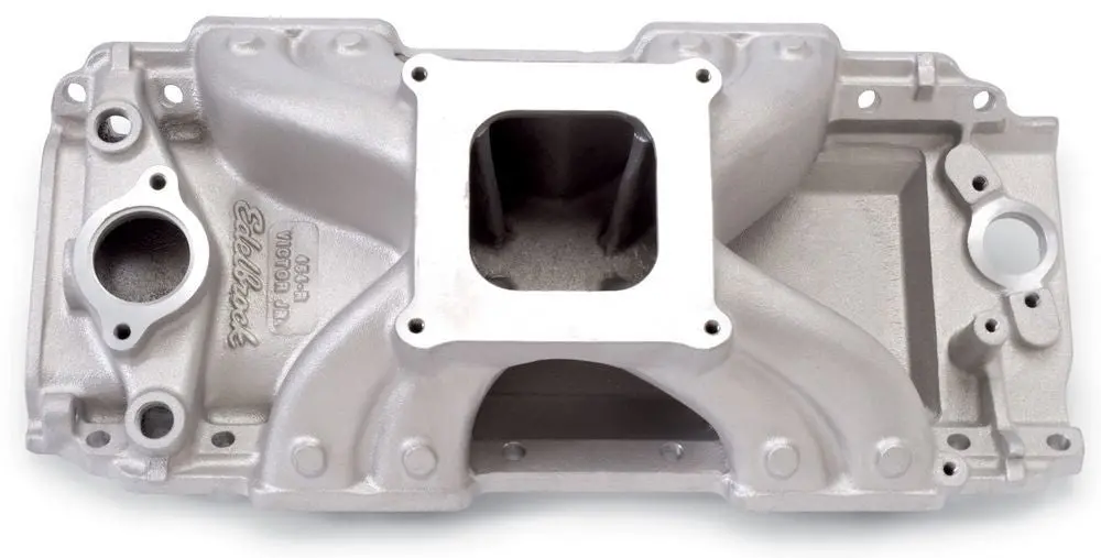 Edelbrock Bbc 454-R Victor Jr Intake Manifold (9.8 Deck) 1