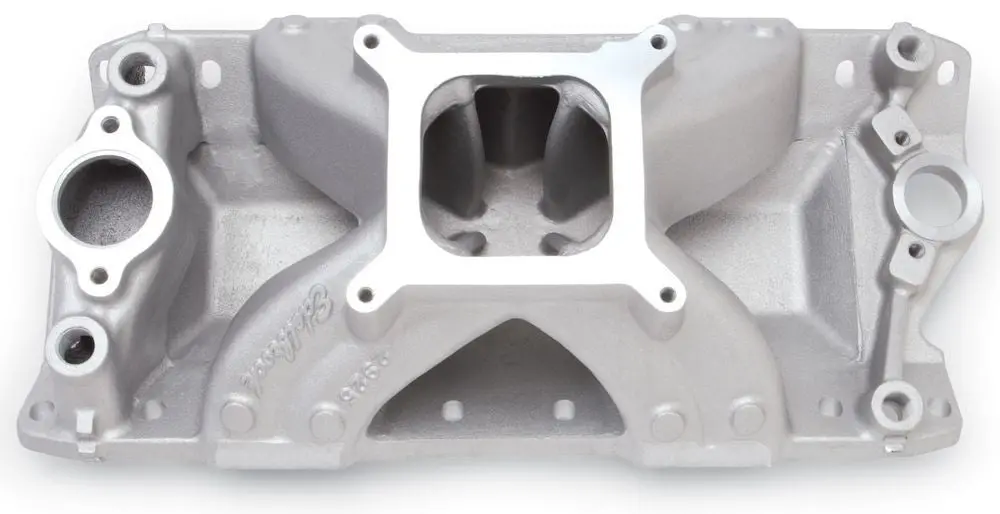 Edelbrock Sbc 262-400 23 Degree Super Victor Intake Manifold 1