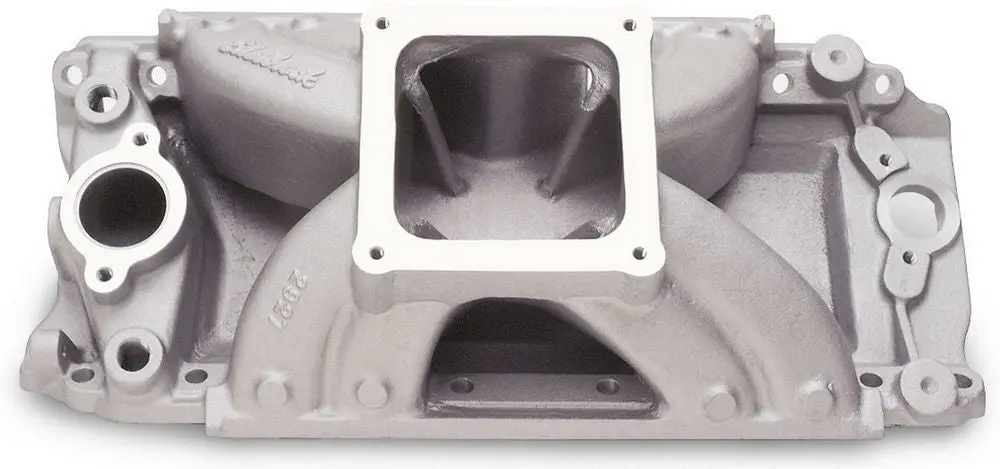 Edelbrock Bbc 396-502 Super Victor Intake Manifold (9.8 Deck) 1