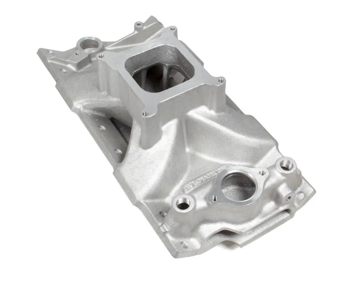 Edelbrock Sbc 23 Degree Victor Jr Tall Intake Manifold 1