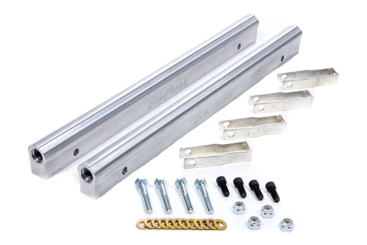 Edelbrock Sbf Fuel Rail Kit For Super Victor Intakes 1
