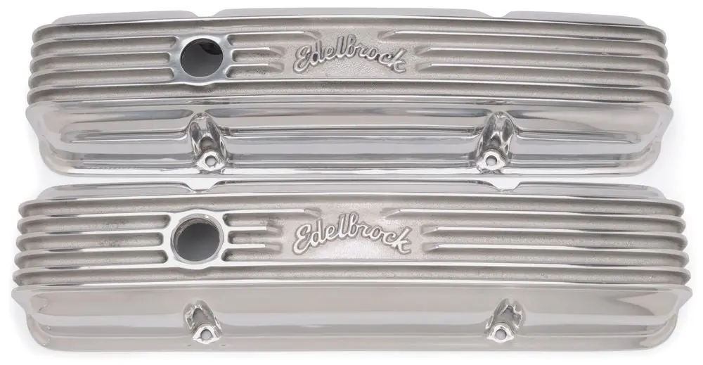 Edelbrock Sbc Classic Series V/C's W/Oil Fill Cap 1