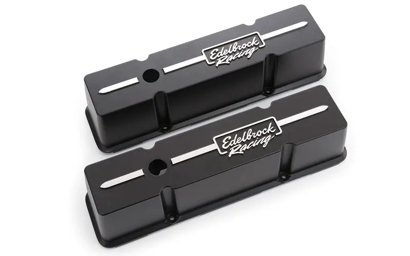 Valve Cover Kit Race Series Sbc Tall Black 1