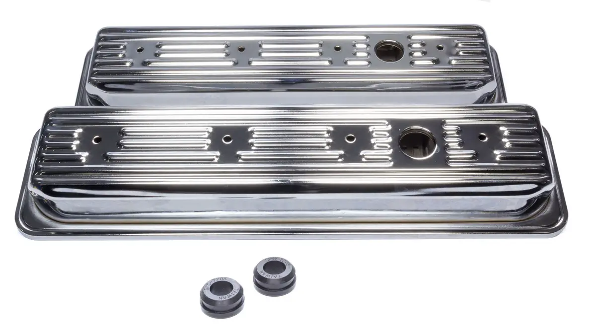Edelbrock Sbc Signature Series V/C's - Black 1