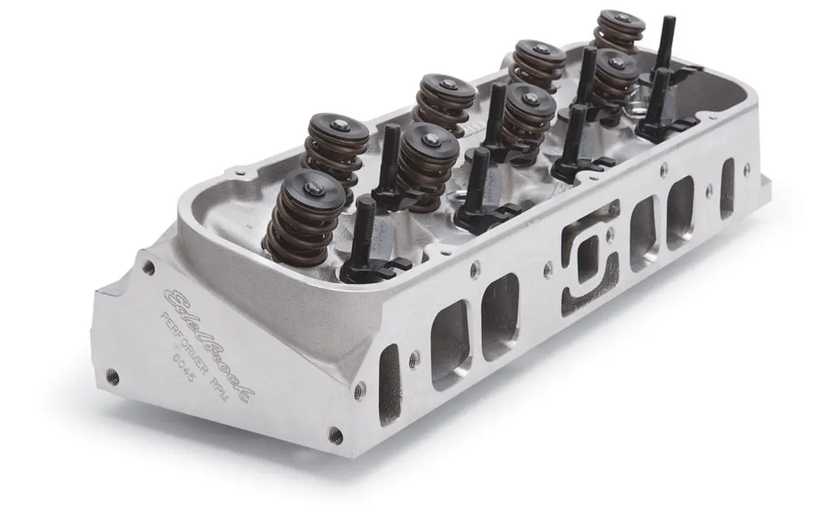 Edelbrock Bbc Performer Rpm 454-O Cylinder Head - Assm. 1