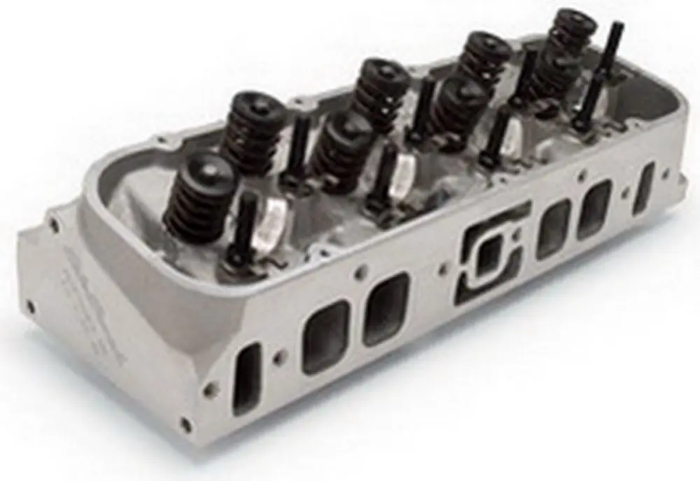 Edelbrock Bbc Performer Tbi Cylinder Head - Assm. 1