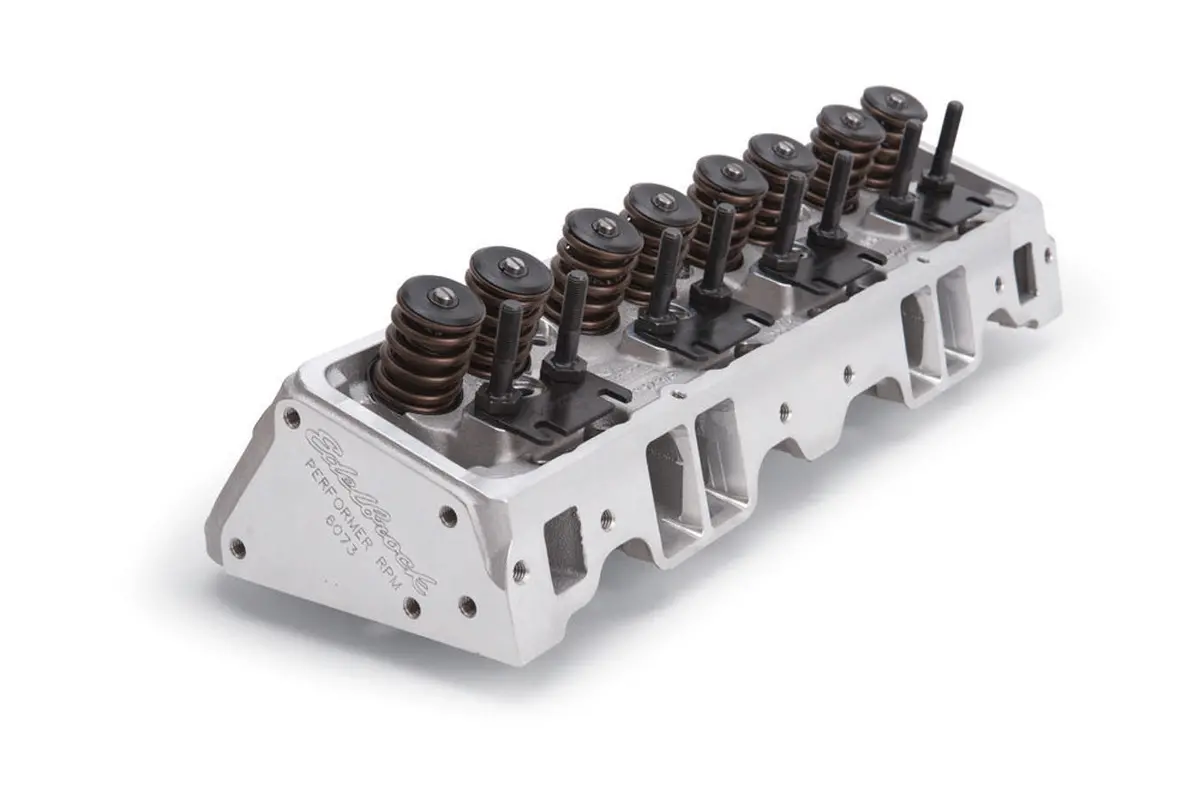 Edelbrock Sbc Performer Rpm Cylinder Head - Assm. 1