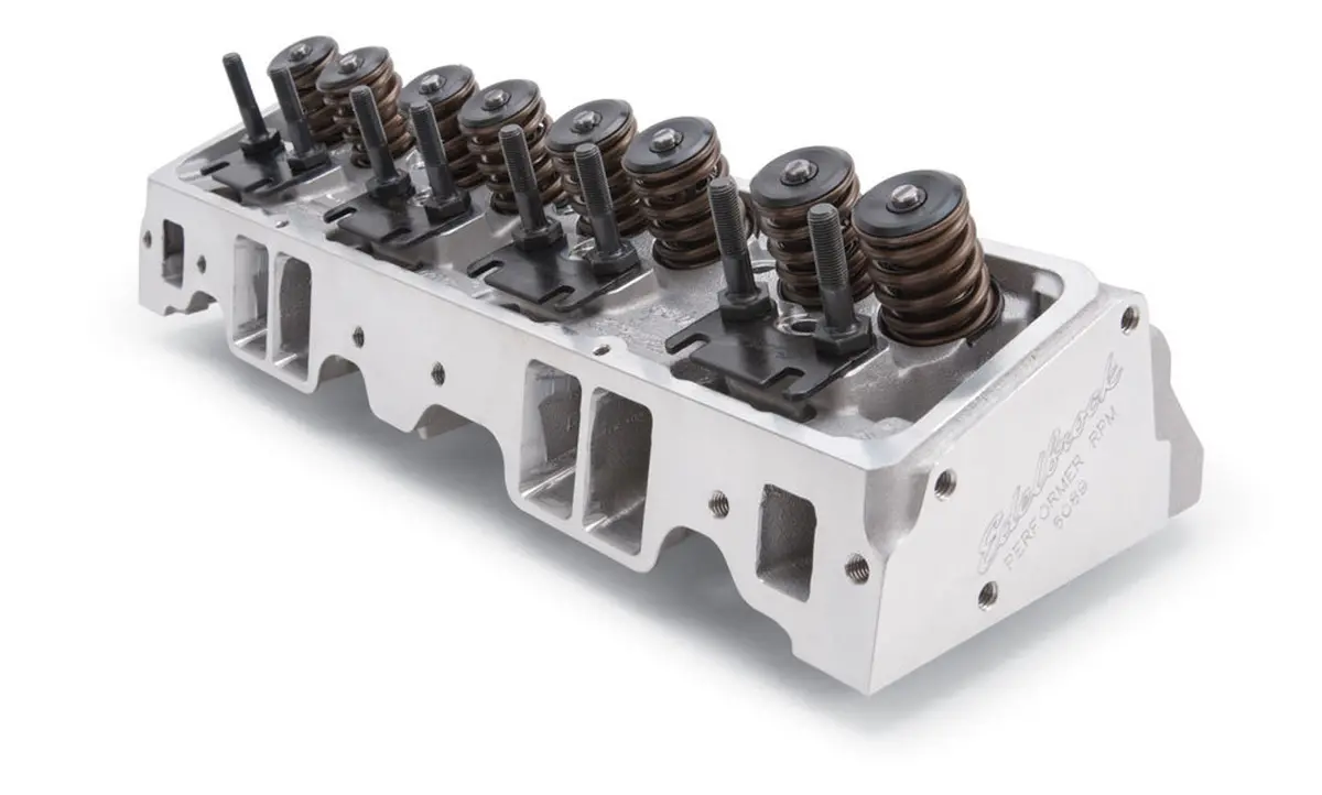 Edelbrock Sbc Performer Rpm Cylinder Head - Assm. 1